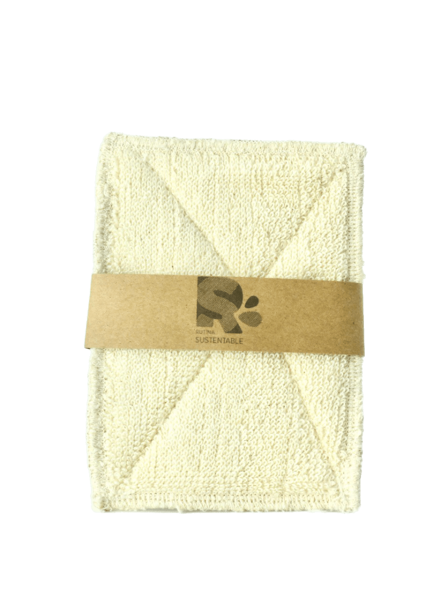 Esponja lavaloza compostable algodón/arpillera1