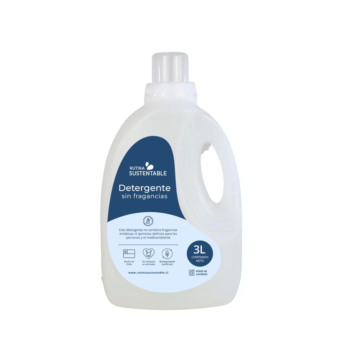 Detergente líquido sin fragancias 3 L1