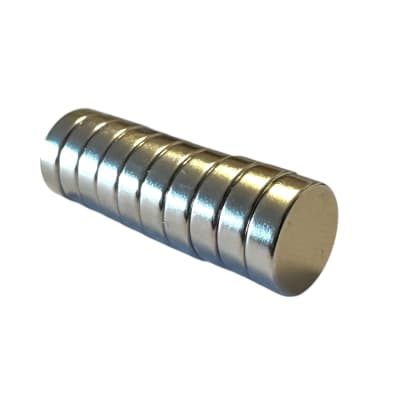 10 Unidades Imanes 10x3 mm N35