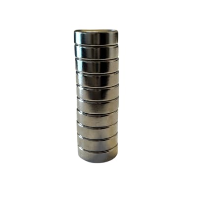 10 Unidades Imanes 10x3 mm N35