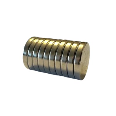 10 Unidades Imanes 12x2 mm N35