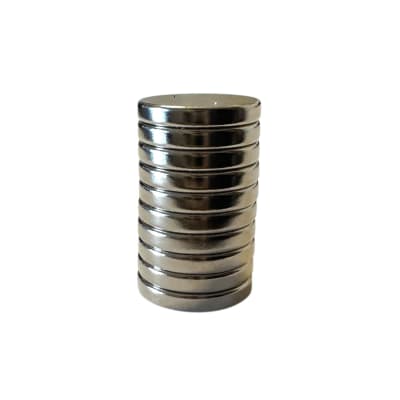 10 Unidades Imanes 12x2 mm N35