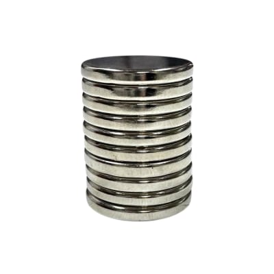 10 Unidades Imanes 15x2 mm N35