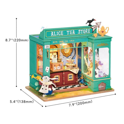Alice's Tea Store Casita Miniatura Rolife
