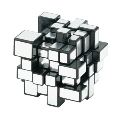 4x4x4 Mirror Sengso Plata