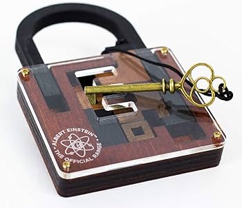 Albert Einstein Lock Puzzle