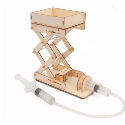 Plataforma hidráulica armable madera Stem