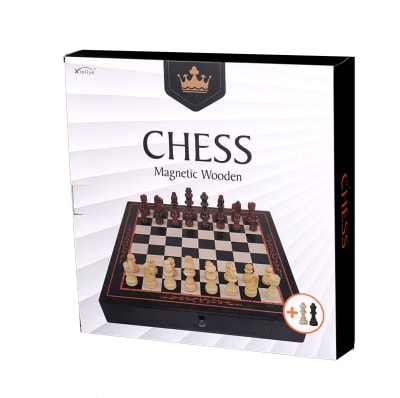 Ajedrez Magnético Madera Deluxe