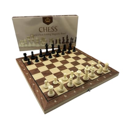 Ajedrez Magnético Plegable Deluxe 29x29