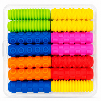 Set 14 Protectores Antideslizantes Para Lápices