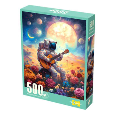 Rompecabezas Astronauta Flores 500 pcs