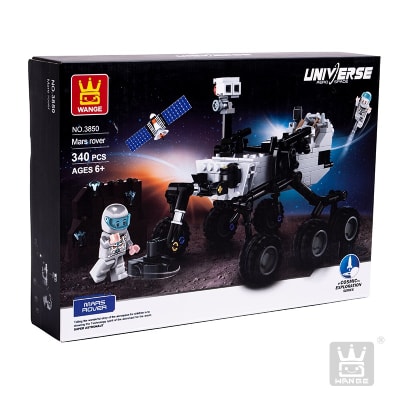 Auto Espacial Bloques Armables Wange