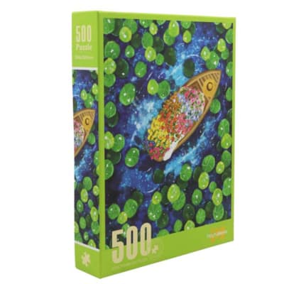 Rompecabezas 500 pcs A la Deriva en el Océano Azul