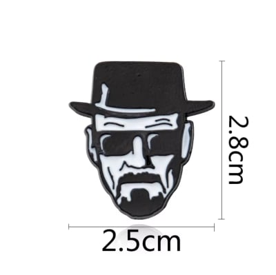 Heisenberg Breaking Bad Pin Prendedor