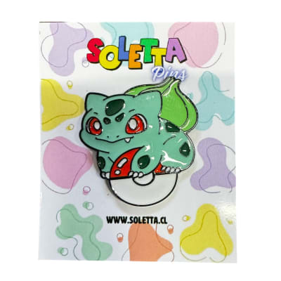 Bullbasaur Pokebola Pin Broche