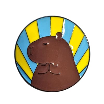 Capibara Zen Pin Broche