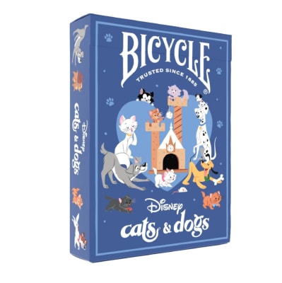 Baraja Bicycle Cats and Dogs Disney