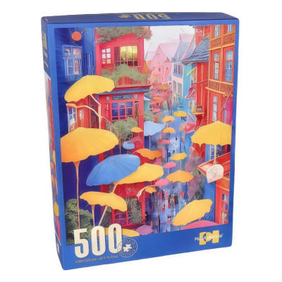 Rompecabezas 500 pcs Ciudad Colorida