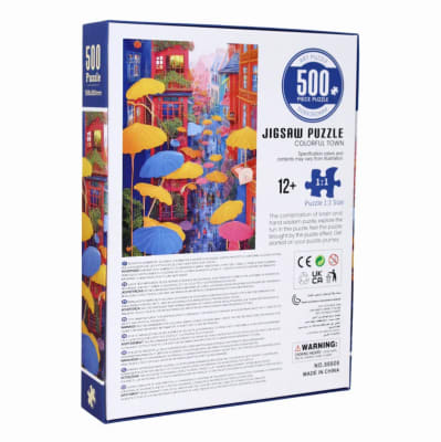 Rompecabezas 500 pcs Ciudad Colorida