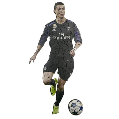 Puzzle Madera Cristiano Ronaldo Madrid