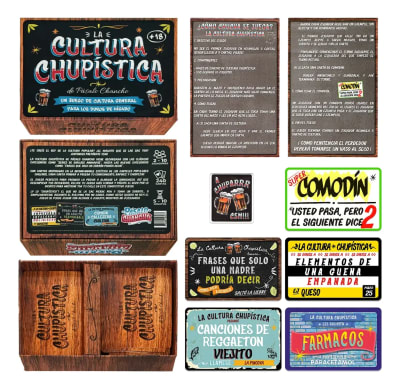 Cultura Chupistica Juego de Cartas