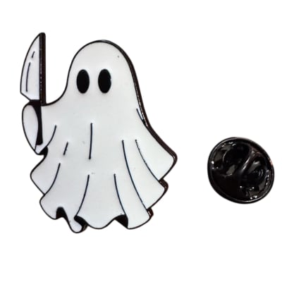 Fantasma con Cuchillo Pin Broche