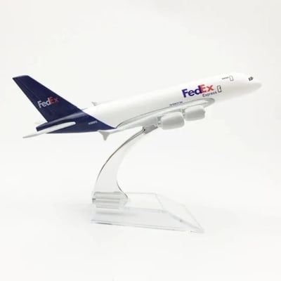 Avión Aleación Fedex Escala 1:400