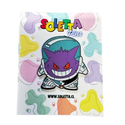 Gengar Astronauta Pokemon Pin Broche