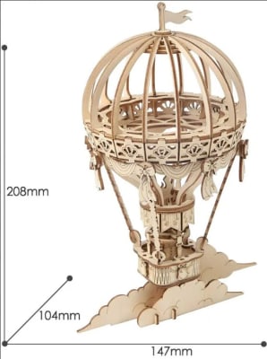 Hot Air Ballon Puzzle 3D