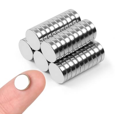 20 Unidades Imanes 8x2 mm N35