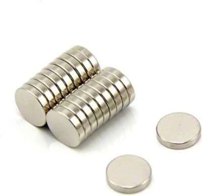 10 unidades imanes 10x2 mm N35