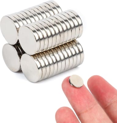 10 unidades imanes 10x1 mm