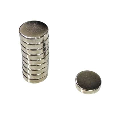 10 Unidades Imanes 12x3 mm N35