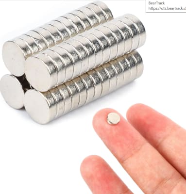 50 unidades imanes 5x2 mm