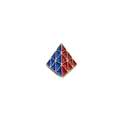 Pin Prendedor Cubo Pyraminx