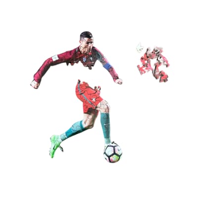 Puzzle Cristiano Ronaldo Madera