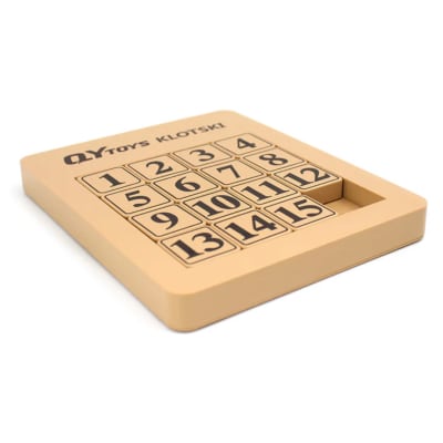 Sliding Klotski Tablero magnetico 15