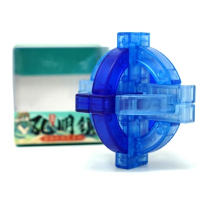 Puzzle de Bloqueo Kong Ming Sphere Azul