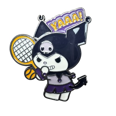 Kuromi Tenista Pin Broche
