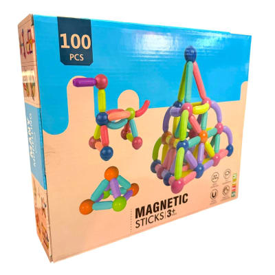 Magnetic Sticks Construccion Imanes 100 pcs