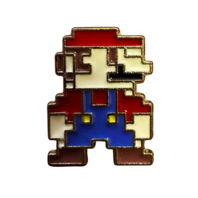 Mario Pixel Pin Prendedor