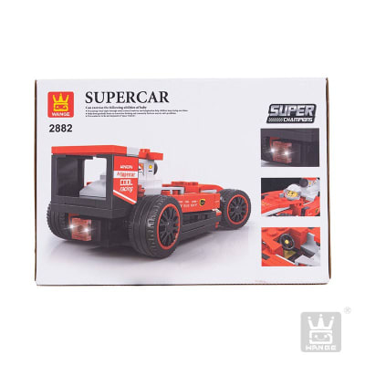 Super Deportivo Rojo Armable Wange