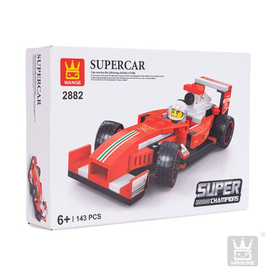 Super Deportivo Rojo Armable Wange