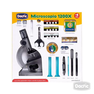 Microscopio 1200x Escolar Dactic