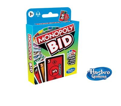 Monopoly Bid Juego de Cartas