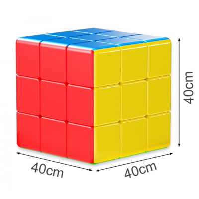 3x3x3 Gigante Moyu Cube Chair Silla 40 Cms.
