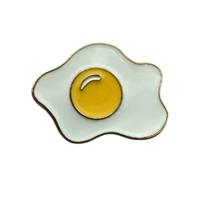 Huevo Frito Pin Prendedor