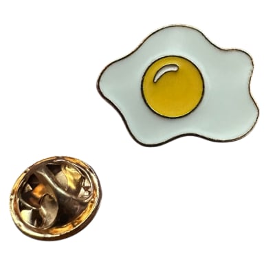 Huevo Frito Pin Prendedor