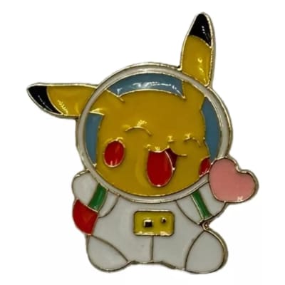 Pikachu Astronauta Pin Prendedor