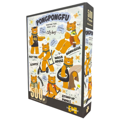 Rompecabezas La Semana De Pongpongfu Tigre 500 pcs